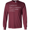 Image of "Lamest Halloween Costume ever." Funny Holiday Shirt