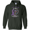 Image of Alzheimer Support Shirt Awareness Month Purple Grandma