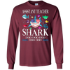 Image of Assistant Teacher Shark Doo Doo Doo T-Shirt Gift