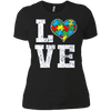 Image of Autism Shirt Love Support Puzzle Heart Autistic Shirt