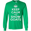 Image of "Keep Calm & Show Goats" T-Shirt