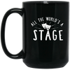 Image of All the World's a Stage Drama Masks Theatre T-Shirt