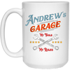 Image of Andrew's Garage funny gift t-shirt