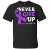 Image of Alzheimer's Awareness Never Give Up Long Sleeve T-Shirt