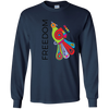 Image of "Freedom" Bright Colorful Bird Diversity Unity T-Shirt