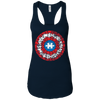 Image of Autism Awareness Shirts Captain Autism Puzzle Shield T-Shirt