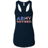 Image of Army Retired T-Shirt Military U.S. Army Retirement Gift