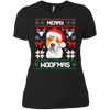 Image of Amstaff Merry Woofmas Christmas Gift T-Shirt