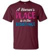 Image of A Women's Place Is In The Resistance T-Shirt Womens Clothing