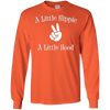 Image of A Little Hippie A Little Hood T-Shirt | Funny Care Free Tee
