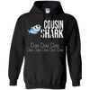 Image of "Cousin Shark" Baby Mommy Daddy Matching Family Shark Shirt