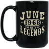 Image of 50 Years Old 50th Birthday June 1968 Birth of Legend T-Shirt