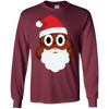 Image of Santa Poop Emoji Funny Christmas Shirt