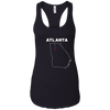 Image of Le tee-shirt D'ATLANTA avec le cœur | nous aimons ATL