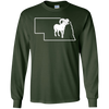 Image of Bighorn Sheep Art Shirt Nebraska Bighorn Sheep Hunting