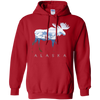 Image of Alaska Day Moose Snowy Mountain Shirt