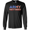 Image of Army Retired T-Shirt Military U.S. Army Retirement Gift