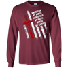 Image of American By Birth Christian By Faith Nurse T-shirt