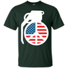 Image of America Peace Grenade - Military Freedom Shooting Gun TShirt