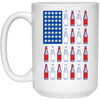 Image of American Beer Pong Flag 4th of July Drinking Long Sleeve