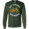 Image of Bike Lover Funny Tshirt - My Fidget Spinner Tee Shirt
