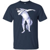 Image of Wolf Cute Dabbing T-Shirt Funny Dab Dance Gift Shirt