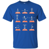 Image of Christmas Skeleton Yoga Pose Shirt Exercise Work Out