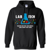 Image of "Lab Tech: Making Doctors Look Smart" - funny medical tshirt