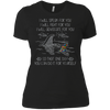 Image of Autism Shark T-shirt I Will Speak Fight Advocate For You
