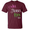 Image of Alpha Kappa A Nurses LPN RN CNA Rock T-Shirt