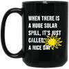 Image of A Huge Solar Spill, Nice Day