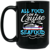 Image of All Food On A Cruise Is Seafood Pink Shirts For Men Women