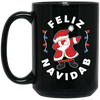 Image of Santa Dabbing Christmas Shirt Feliz Navidab