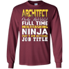 Image of Architect Ninja Isnt An Actual Job Title T-Shirt