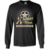 Image of Army Mom Proudly Supporting My Soldier T-Shirt Veterans Gift