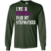 Image of Alzheimer's Awareness Tshirt I Wear Purple For My Stepmother