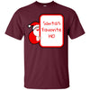 Image of Santa's Favorite Ho Merry Christmas Funny Adult Shirt