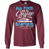 Image of All Food On A Cruise Is Seafood Pink Shirts For Men Women
