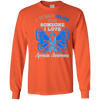 Image of Apraxia Awareness T Shirt - I Wear Blue For Someone I Love