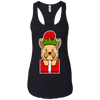 Image of Christmas Yorkshire Terrier Dog T-Shirt, Puppy Xmas Gift
