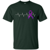 Image of ALZHEIMER'S ALWAYS IN MY HEARTBEAT TEE SHIRTS