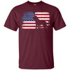 Image of american flag labrador shirt - usa flag labrador shirt