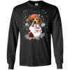 Image of Christmas Snowman Beagle Funny T-shirt