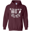 Image of "I Fish Because of the Voices" Fishing T-shirt for Fisherman