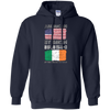 Image of American by Birth Irish by Grace of God Heritage T-Shirt