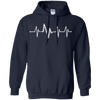 Image of Bike Heartbeat Pulse Shirt - Funny Bike Shirt