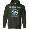 Image of T-shirt de football à manches longues de l’équipe d’Argentine de football 2018