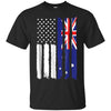 Image of American Australia Patriotic Flag T-shirt