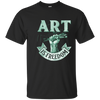 Image of Art is Freedom great t shirt for artists who love to draw