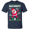 Image of Santa Favorite's Ho Dabbing Santa X-ma T-Shirt